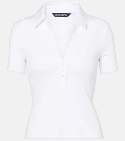 VERONICA BEARD KEARNEY COTTON-BLEND TOP