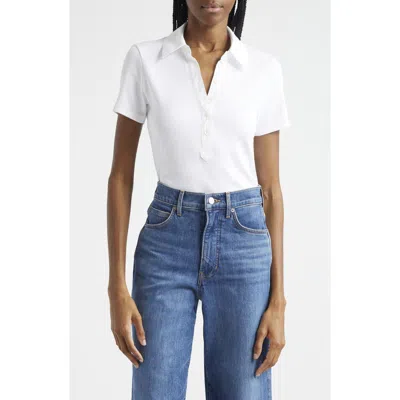 VERONICA BEARD VERONICA BEARD KEARNEY STRETCH COTTON POLO