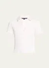Veronica Beard Kearney Button-down Tee In White In White