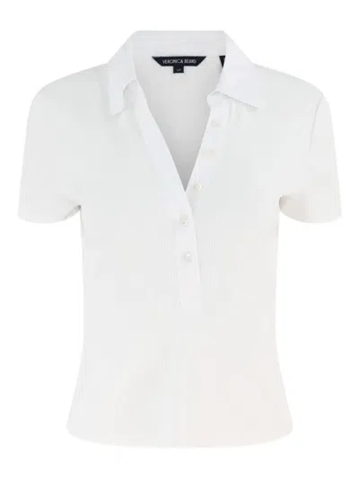 Veronica Beard Kearney T-shirt In White