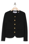 Veronica Beard Kensington Knit Jacket In Black