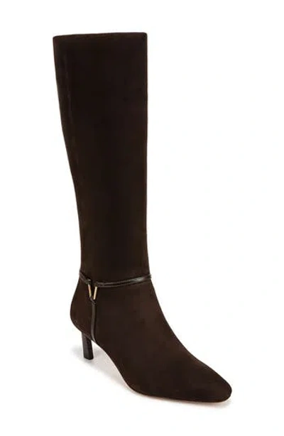Veronica Beard Kenzie Mid-heel Tall Boot In Espresso