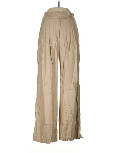 Pre-owned Veronica Beard Khaki Pant In Tan
