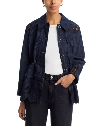 Veronica Beard Kiki Jacket In Blue