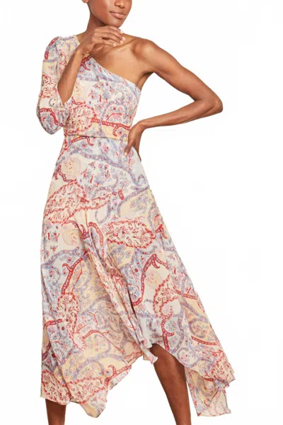Veronica Beard Kimber Paisley Dress In Multi