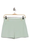 Veronica Beard Kimm Sailor Waist Shorts In Sea Mist