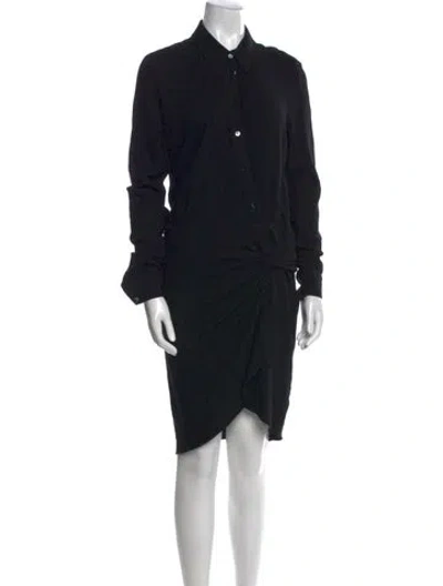Pre-owned Veronica Beard Knee-length Dress In Black