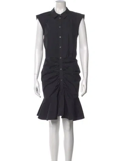 Pre-owned Veronica Beard Knee-length Dress In Black