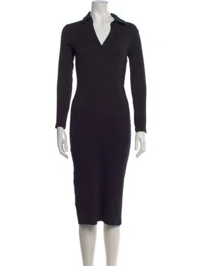 Pre-owned Veronica Beard Knee-length Dress In Black