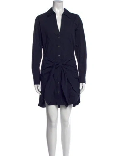 Pre-owned Veronica Beard Knee-length Dress In Blue