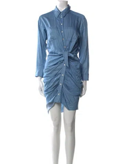 Pre-owned Veronica Beard Knee-length Dress In Blue