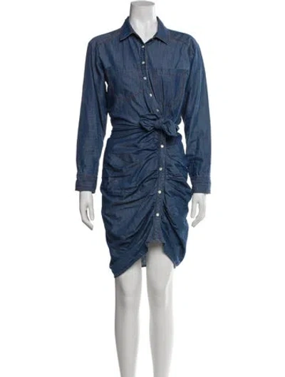 Pre-owned Veronica Beard Knee-length Dress In Blue