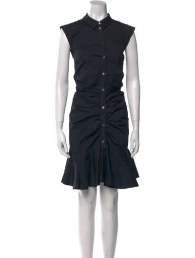 Pre-owned Veronica Beard Knee-length Dress In Blue