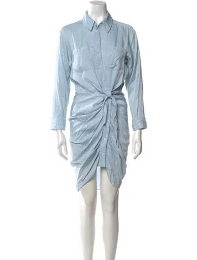 Pre-owned Veronica Beard Knee-length Dress In Blue