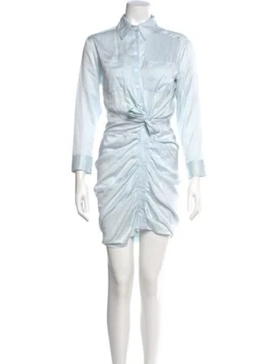 Pre-owned Veronica Beard Knee-length Dress In Blue