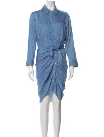 Pre-owned Veronica Beard Knee-length Dress In Blue
