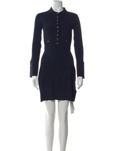 Pre-owned Veronica Beard Knee-length Dress In Blue