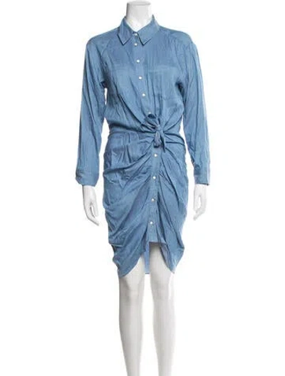 Pre-owned Veronica Beard Knee-length Dress In Blue
