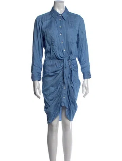 Pre-owned Veronica Beard Knee-length Dress In Blue