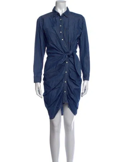 Pre-owned Veronica Beard Knee-length Dress In Blue