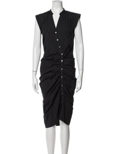 Pre-owned Veronica Beard Knee-length Dress In Blue