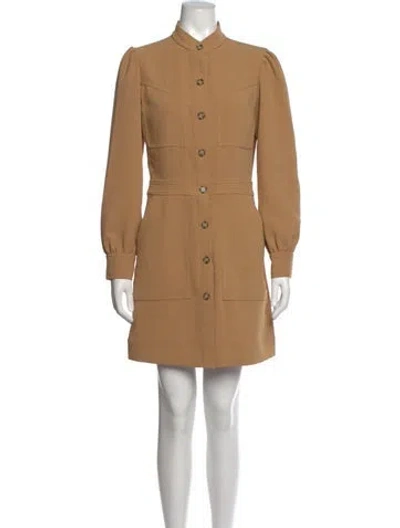 Pre-owned Veronica Beard Knee-length Dress In Brown