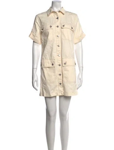 Pre-owned Veronica Beard Knee-length Dress In Neutral