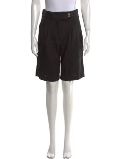 Pre-owned Veronica Beard Knee-length Shorts In Black