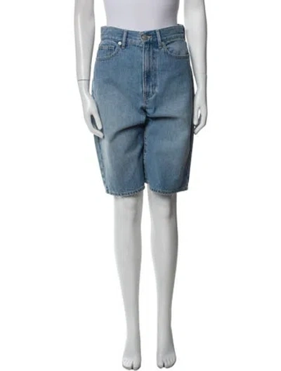 Pre-owned Veronica Beard Knee-length Shorts In Blue