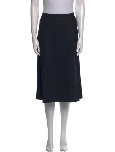 Pre-owned Veronica Beard Knee-length Skirt In Black