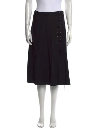 Pre-owned Veronica Beard Knee-length Skirt In Black