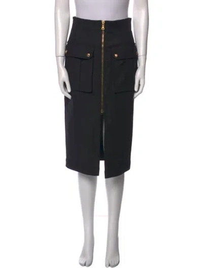 Pre-owned Veronica Beard Knee-length Skirt In Black