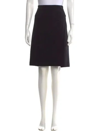 Pre-owned Veronica Beard Knee-length Skirt In Black