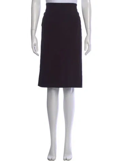 Pre-owned Veronica Beard Knee-length Skirt In Black