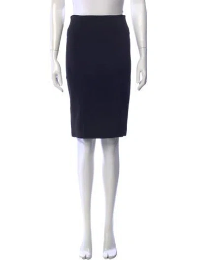 Pre-owned Veronica Beard Knee-length Skirt In Black