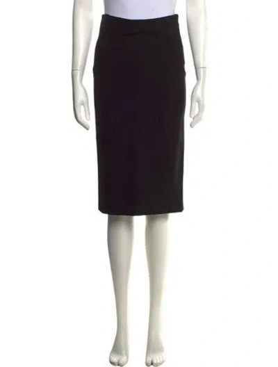 Pre-owned Veronica Beard Knee-length Skirt In Black