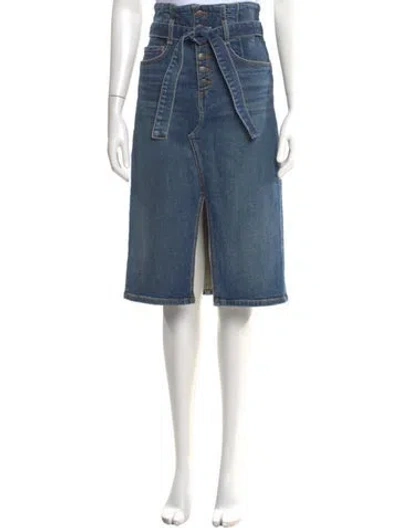 Pre-owned Veronica Beard Knee-length Skirt In Blue