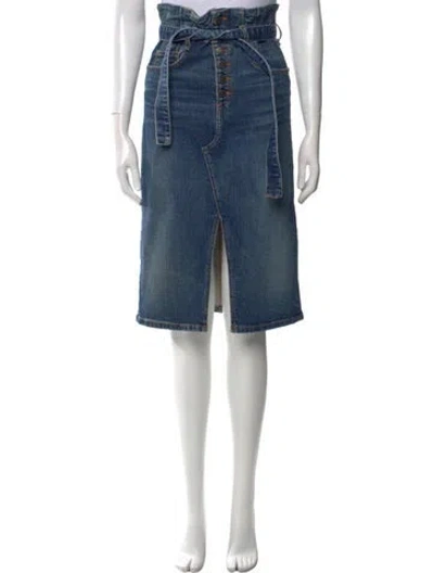 Pre-owned Veronica Beard Knee-length Skirt In Blue
