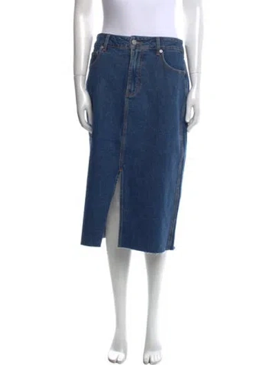 Pre-owned Veronica Beard Knee-length Skirt In Blue