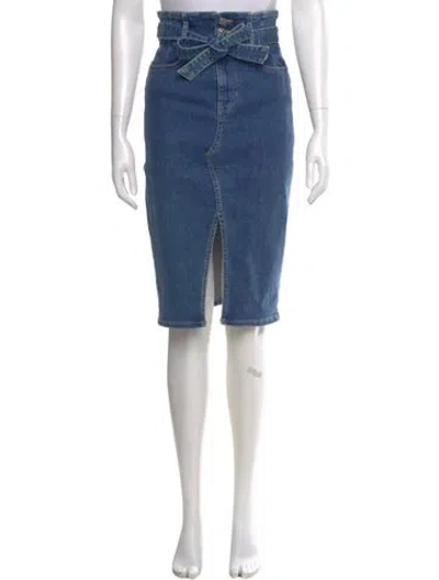 Pre-owned Veronica Beard Knee-length Skirt In Blue