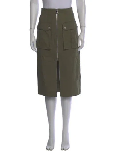 Pre-owned Veronica Beard Knee-length Skirt In Green