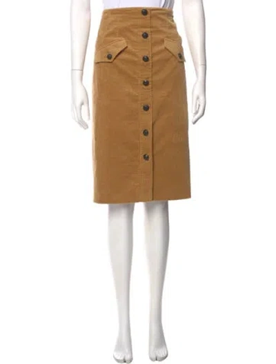 Pre-owned Veronica Beard Knee-length Skirt In Neutral