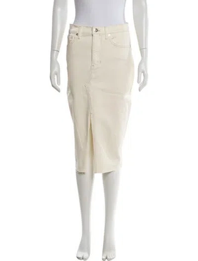 Pre-owned Veronica Beard Knee-length Skirt In Neutral