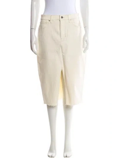 Pre-owned Veronica Beard Knee-length Skirt In Neutral