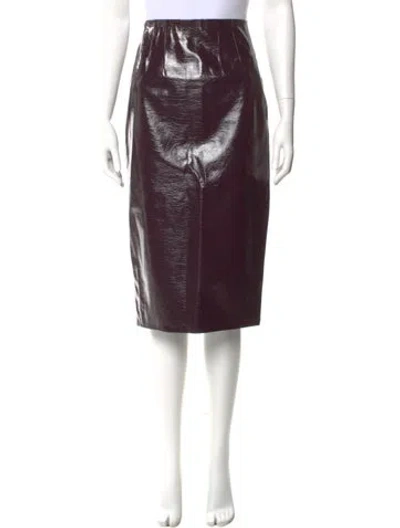 Pre-owned Veronica Beard Knee-length Skirt In Purple