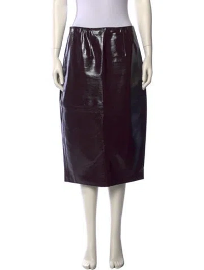 Pre-owned Veronica Beard Knee-length Skirt In Purple