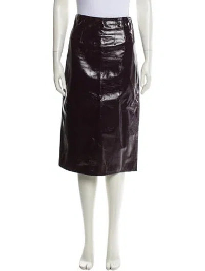 Pre-owned Veronica Beard Knee-length Skirt In Purple