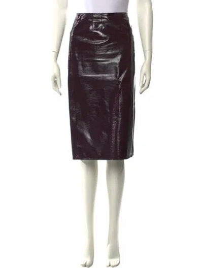Pre-owned Veronica Beard Knee-length Skirt In Purple