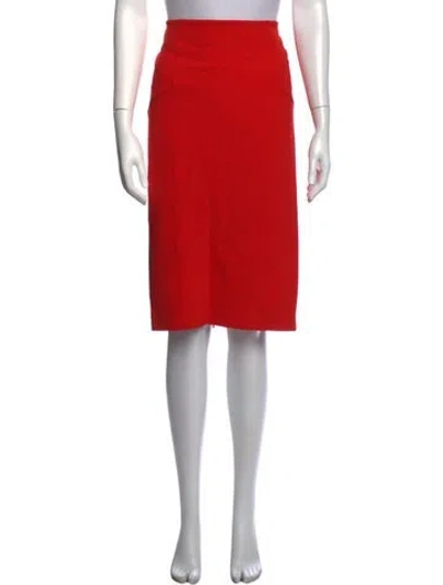 Pre-owned Veronica Beard Knee-length Skirt In Red