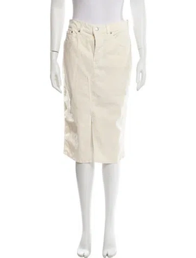 Pre-owned Veronica Beard Knee-length Skirt W/ Tags In Neutral